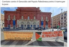 Corteo per la Palestina, contro il riarmo, per la pace.