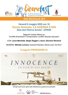 CONVEGNO: PER UNA PACE GIUSTA IN PALESTINA: DIRITTI,TERRA E UMANITÀ Liceo “da Vinci” Bisceglie