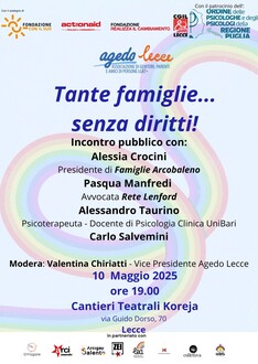 TANTE FAMIGLIE...SENZA DIRITTI!