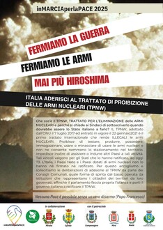 Fermiamo la Guerra Fermiamo le Armi Mai più Hiroshima: Italia aderisci al Trattato di  Proibizione delle Armi Nucleari (TPNW)