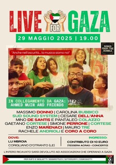Live for Gaza.