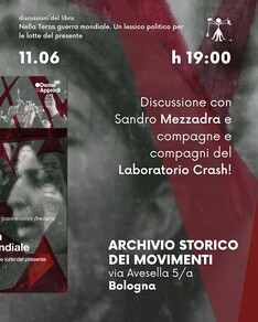 Presentazione e discussione del volume Nella Terza guerra mondiale. Un lessico politico per le lotte del presente DeriveApprodi, 2025)
