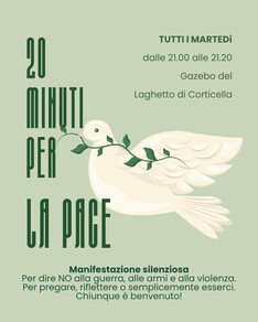 20 minuti per la pace