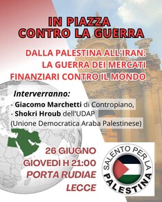 In Piazza Contro la Guerra