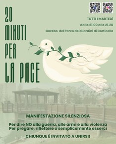 20 minuti per la pace