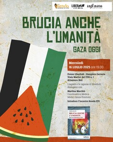 Brucia anche l'Umanità - Gaza Oggi