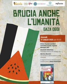 Brucia anche l'Umanità - Gaza Oggi