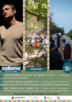 APPUNTAMENTI TEATRALI ALL'INTERNO DI CALOMA FESTIVAL