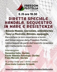 Diretta facebook con Antonio Mazzeo e Tony La Piccirella