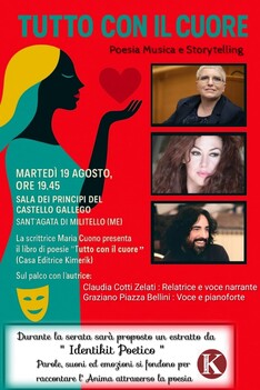 Musica e parole al Castello Gallego: l'evento tanto atteso darà tante emozioni.