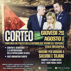 Insieme per gridare a Salvini e Tajani
