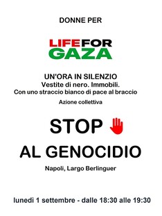 STOP AL GENOCIDIO