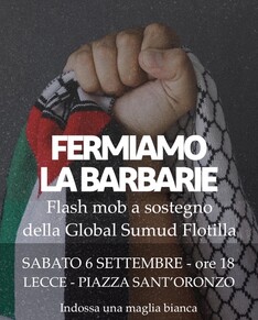 FERMIAMO LA BARBARIE. Mobilitazione nazionale