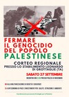 Corteo "Fermare il genocidio del popolo Palestinese"