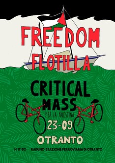 Critical Mass per la Palestina
