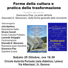 Forme della cultura e pratica della trasformazione