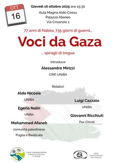 VOCI DA GAZA
