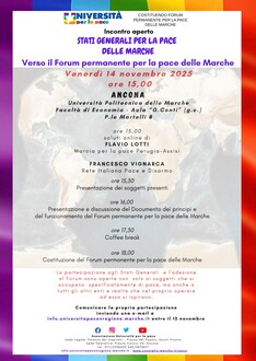 Stati Generali per la pace delle Marche