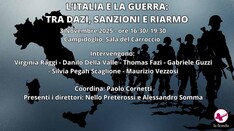 L'Italia e la guerra: tra dazi, sanzioni e riarmo