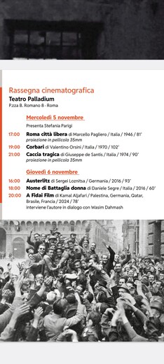 Al Palladium, i film dell'archivio Audiovisivo del Movimento Operaio