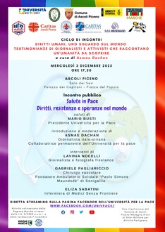 Salute in Pace: diritti, resistenze e speranze nel mondo