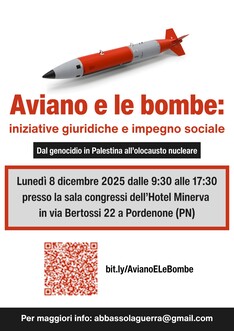 Aviano e le bombe: iniziative giuridiche e impegno sociale