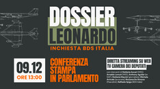 Conferenza Stampa di presentazione dossier "Piovono euro sull’industria ‘necessaria’ di Crosetto e Leonardo S.p.A."