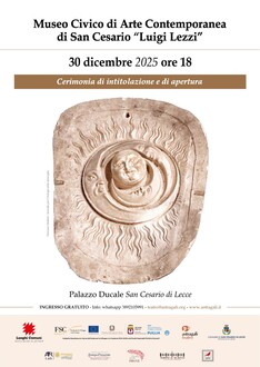 Nuova vita per il Museo Civico di Arte Contemporanea di San Cesario di Lecce con l’apertura della collezione permanente e la cerimonia di intitolazione a Luigi Lezzi