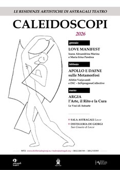Parte “Caleidoscopi”, il nuovo ciclo di residenze artistiche di Astràgali Teatro