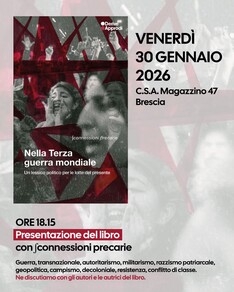 Presentazione del libro "Nella Terza guerra mondiale. Un lessico politico per le lotte del presente"