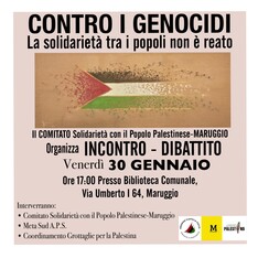 La solidarietà tra popoli non è reato