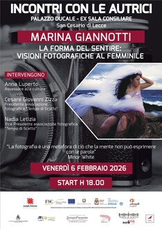 Al Museo Civico in esposizione “La forma del sentire. Visioni fotografiche al femminile” di Marina Giannotti
