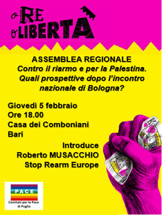 Contro il riarmo e per la Palestina. Quali prospettive dopo l'incontro nazionale di Bologna?