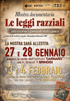 Mostra le leggi razziali nei giornali dell'epoca