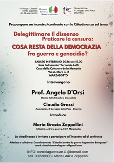 COSA RESTA DELLA DEMOCRAZIA FRA GUERRA E GENOCIDIO?