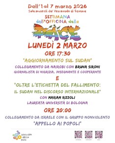 Aggiornamento sul Sudan