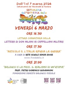 Balducci e la Pace: il realismo di un'utopia