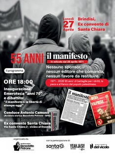 Tributo ai 55 anni de "IL MANIFESTO"