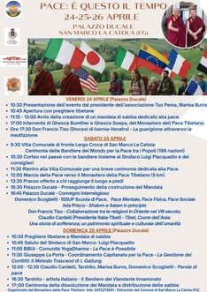 Pace: è questo il tempo