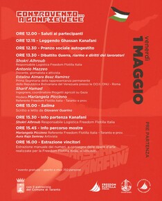 Contro Vento... A Gonfie Vele  dibattito Guerra Riarmo e diritti dei lavoratori