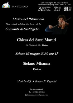 Bach e Paganini a Torino: Stefano Mhanna ai Santi Martiri