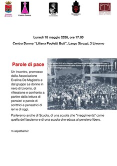 Parole di pace