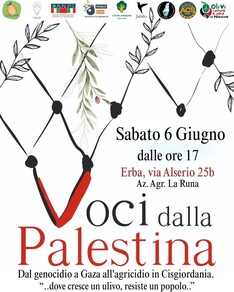Voci dalla Palestina