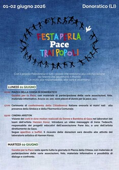 Festa per la Pace tra i Popoli