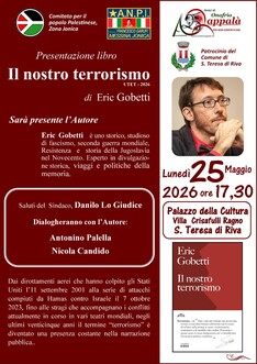 Presentazione libro "Il nostro terrorismo" di Eric Gobetti