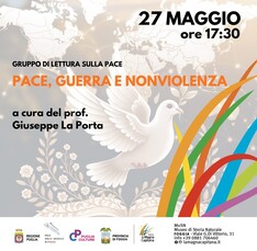Avvio gruppo di lettura su "Pace, Guerra e Nonviolenza"