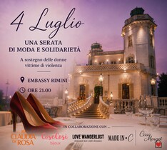 A Rimini la moda scende in passerella contro la violenza sulle donne.