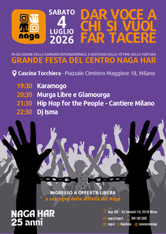 Grande festa del Centro Naga Har