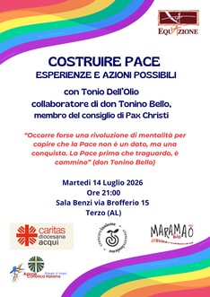 Costruire Pace: esperienze e azioni possiibli