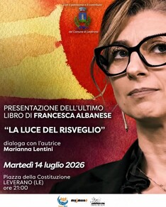 Presentazione del libro "La Luce del risveglio" di Francesca Albanese